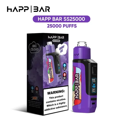 Happ Bar SS25000 Disposable Vape Berry Ice