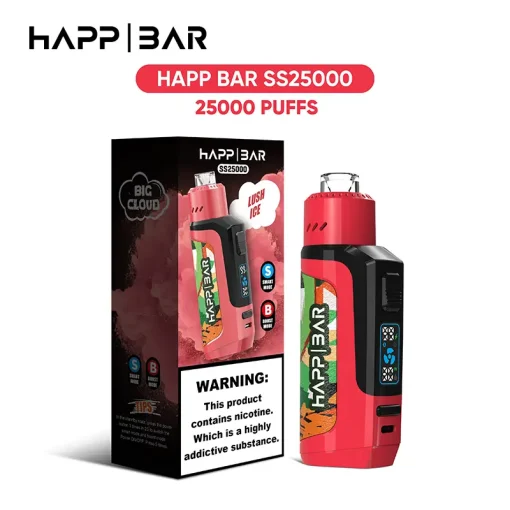 Happ Bar SS25000 Disposable Vape Lush Ice
