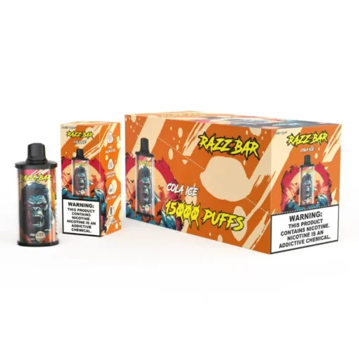 Razz Bar 15000 Puffs Disposable Vape Cola Ice