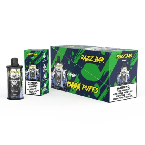 Razz Bar 15000 Puffs Disposable Vape Mamba