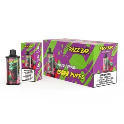 Razz Bar 15000 Puffs Disposable Vape Mixed Berries