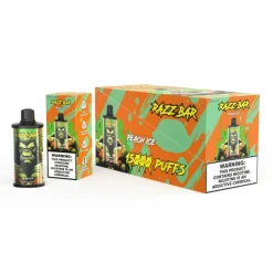 Razz Bar 15000 Puffs Disposable Vape Peach Ice