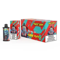 Razz Bar 15000 Puffs Disposable Vape Red Bull Ice