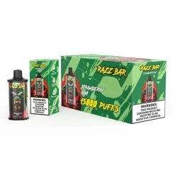 Razz Bar 15000 Puffs Disposable Vape Strawberry Kiwi