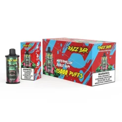 Razz Bar 15000 Puffs Disposable Vape Watermelon Buble Gum