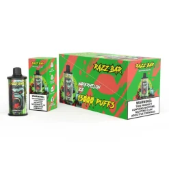 Razz Bar 15000 Puffs Disposable Vape Watermelon Ice