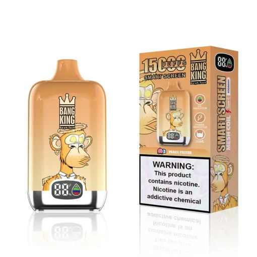 Bang King Pantalla Inteligente 15000 Puffs Vape Desechable 10