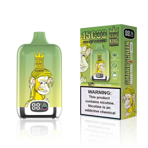 Bang King Pantalla Inteligente 15000 Puffs Vape Desechable 3