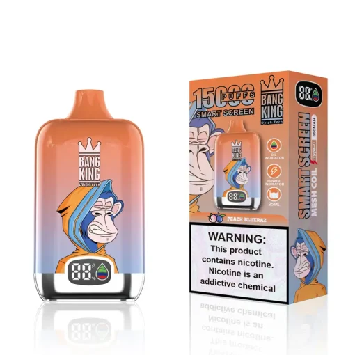 Bang King Smart Screen 15000 Puffs Vape Desechable 6