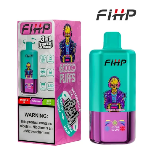 FIHP 60000 3in1 Triple Flavors Disposable Vape
