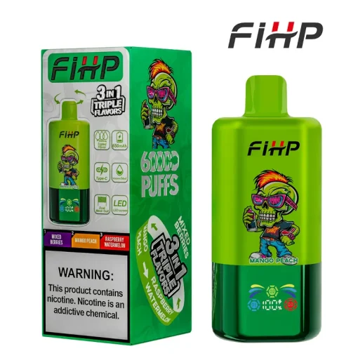 FIHP 60000 3in1 Triple Flavors Disposable Vape 4