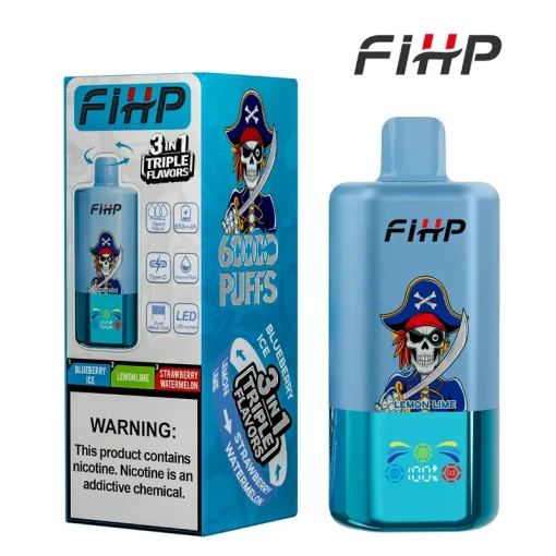 FIHP 60000 3in1 Triple Flavors Disposable Vape 8