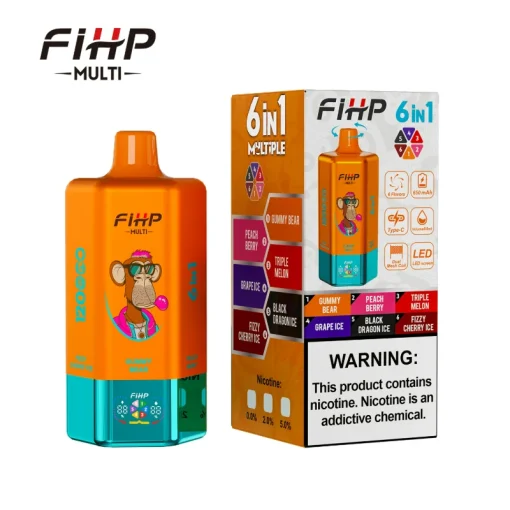FIHP MULTI 12K Puffs 6in1 Disposable Vape 2