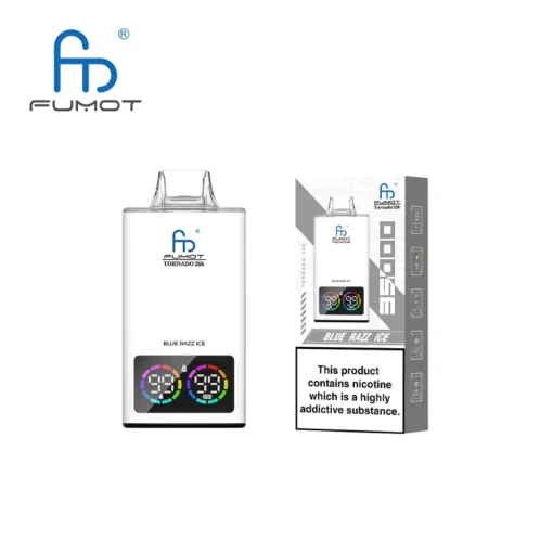 Fumot Tornado 35000 Disposable Vape Blue Razz Ice