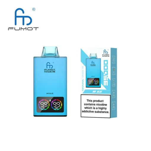 Fumot Tornado 35000 Disposable Vape Mr Blue