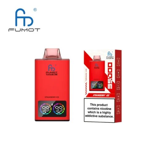 Fumot Tornado 35000 Disposable Vape Strawberry Ice