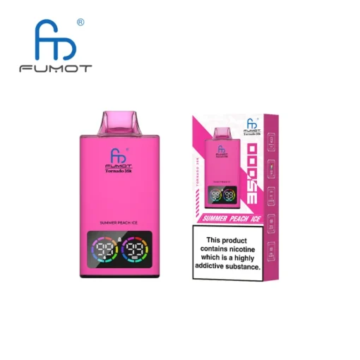 Fumot Tornado 35000 Disposable Vape Summer Peach Ice