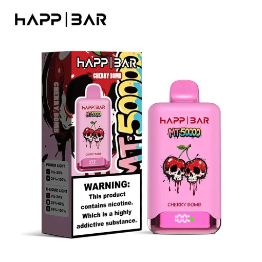 Happ Bar MT50000 Disposable Vape Cherry Bomb