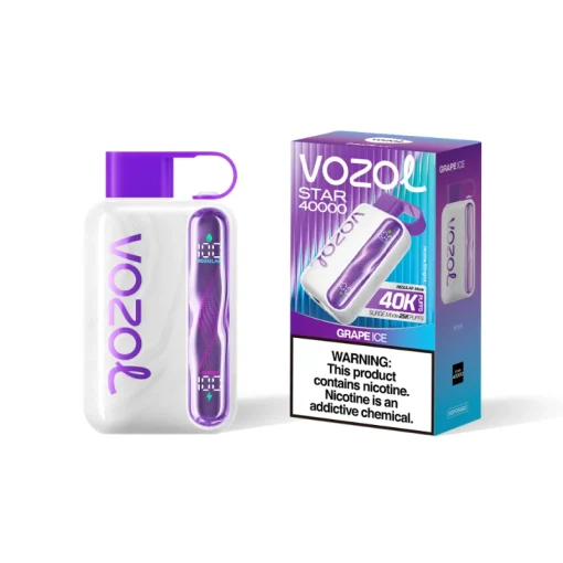 Vozol Star 40000 Disposable Vape Wholesale Grape Ice