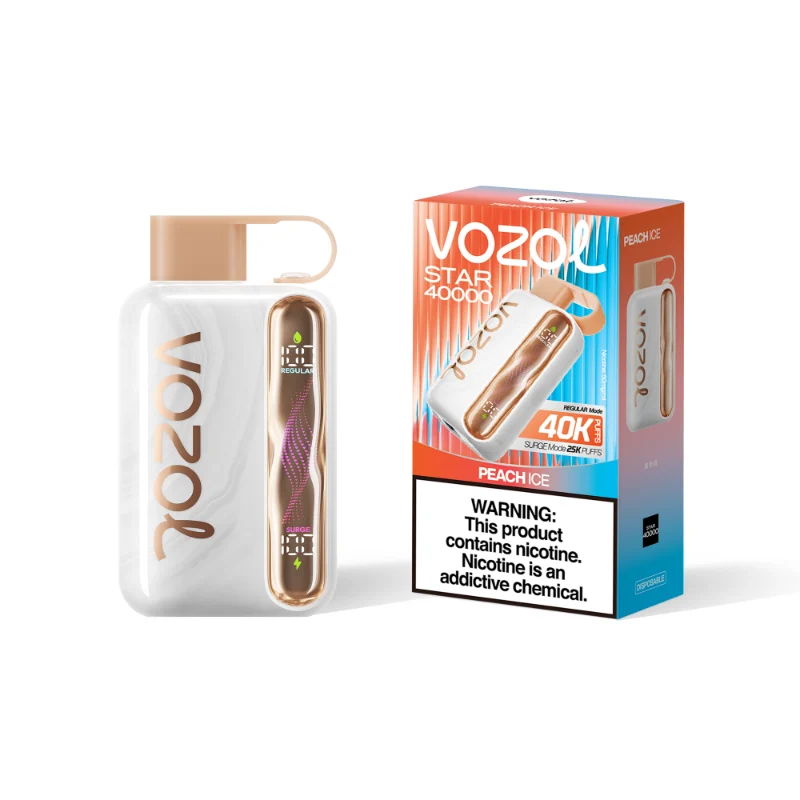 Vozol Star 40000 Disposable Vape Wholesale Peach Ice Vozol Star 40000 Disposable Vape Wholesale Peach Ice
