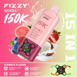 Fizzy Smart 150K 15in1 Disposable Vape Wholesale 12