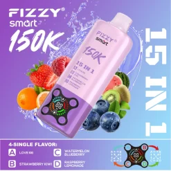 Fizzy Smart 150K 15in1 Disposable Vape Wholesale 13