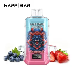 Happ Bar GR100K Pro Disposable Vape Wholesale Blue Strawberry Ice