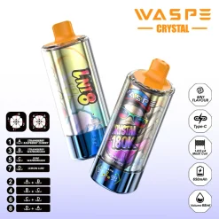 Waspe Crystal 8in1 180K Puffs Disposable Vape Wholesale 30