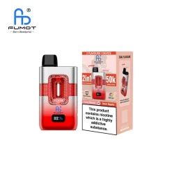 Fumot ECO 2in1 50K Puffs Disposable Vape Sour apple & Juicy peach