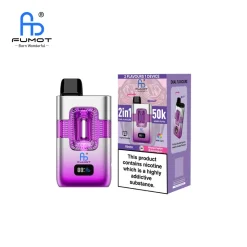 Fumot ECO 2in1 50K Puffs Disposable Vape Vimto & Watermelon Bubblegum