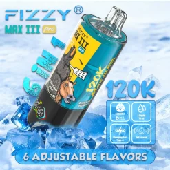 Fizzy Max III Pro 6in1 60000 Puffs Disposable Vape Wholesale 01