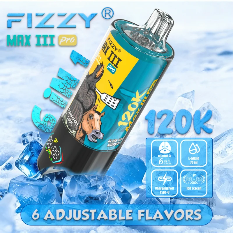 Fizzy Max III Pro 6in1 60000 Puffs Disposable Vape Wholesale 01