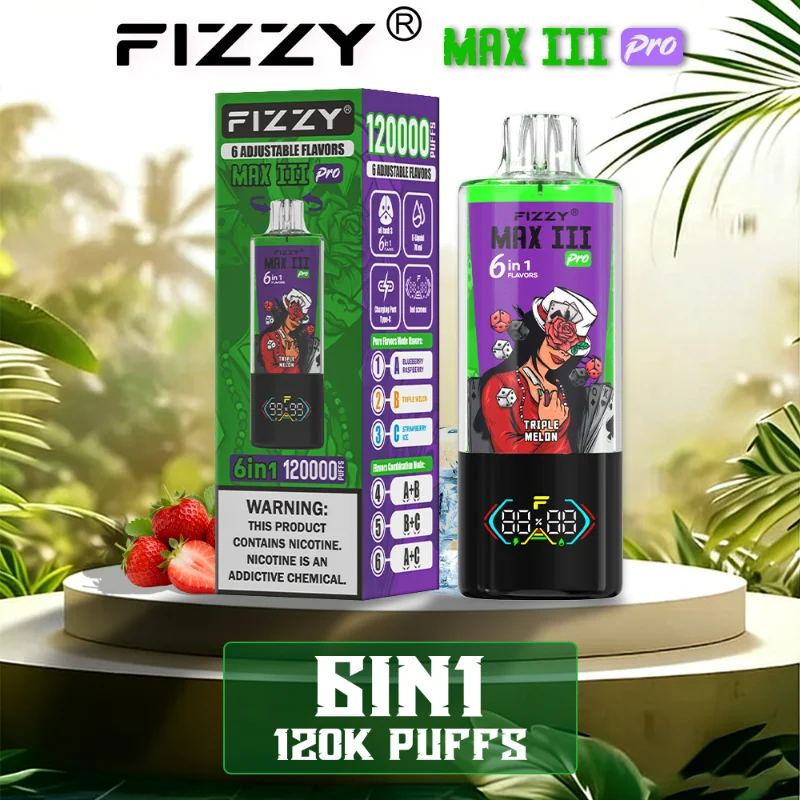Fizzy Max III Pro 6in1 60000 Puffs Disposable Vape Wholesale 05