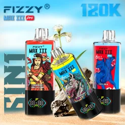 Fizzy Max III Pro 6in1 60000 Puffs Disposable Vape Wholesale 06