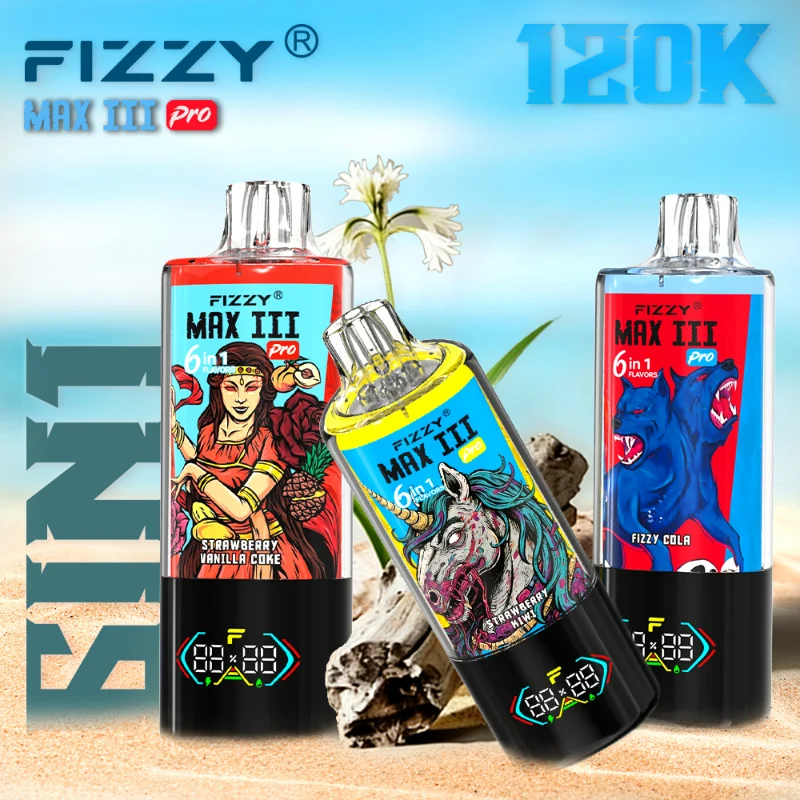 Fizzy Max III Pro 6in1 60000 Puffs Disposable Vape Wholesale 06 Fizzy Max III Pro 6in1 60000 Puffs Disposable Vape Wholesale 06