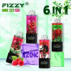 Fizzy Max III Pro 6in1 60000 Puffs Disposable Vape Wholesale 07