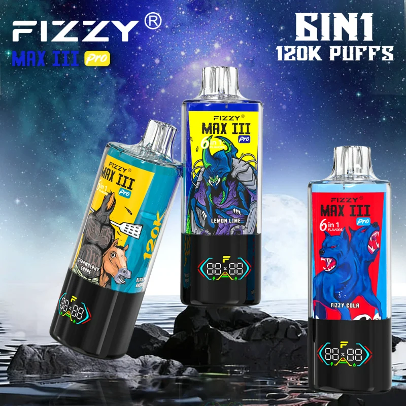 Fizzy Max III Pro 6in1 60000 Puffs Disposable Vape Wholesale 08