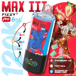 Fizzy Max III Pro 6en1 60000 Puffs Vape Desechable Mayorista 4