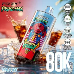 Fizzy Prime Max 80.000 boccate - Sigaretta elettronica usa e getta Cola Ice