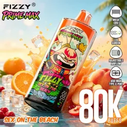 Fizzy Prime Max 80.000 boccate - Sigaretta elettronica usa e getta "Sex on the Beach"