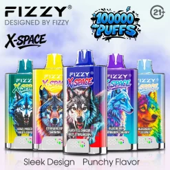 Fizzy X Space 100K 100000 Puffs Vape 5