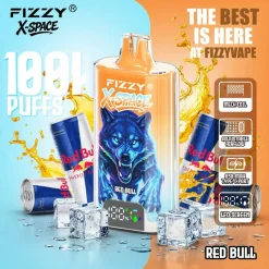 Fizzy X Space 100K Puffs Disposable Vape Red Bull