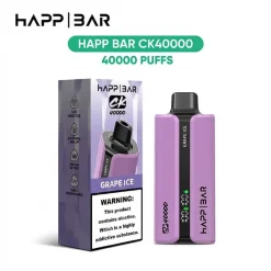 Happ Bar CK40000 Disposable Vape Wholesale Grape Ice
