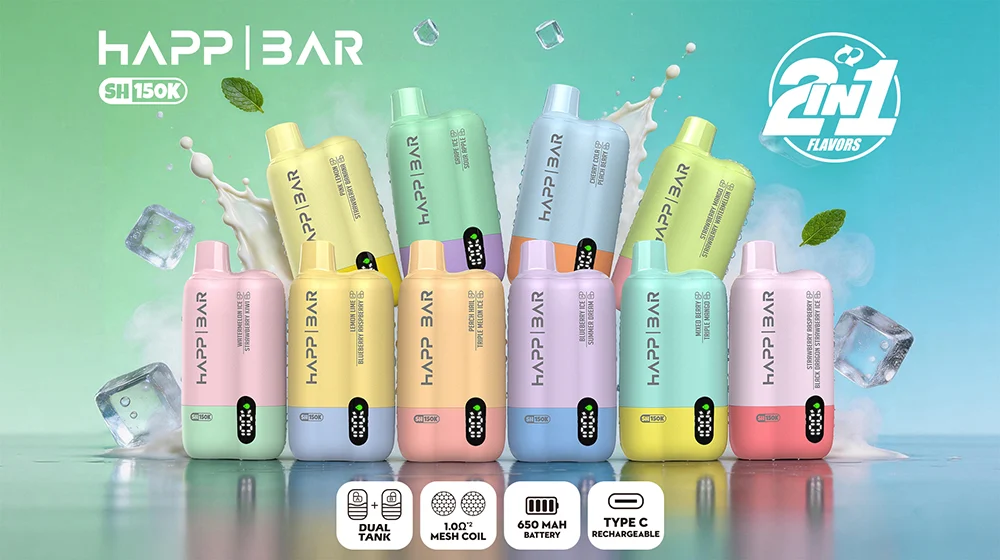 Happ Bar SH150K Disposable Vape Wholesale Happ Bar SH150K Disposable Vape Wholesale