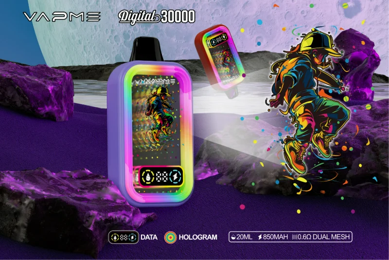 Vapme Digital 30000 Puffs Disposable Vape (6)