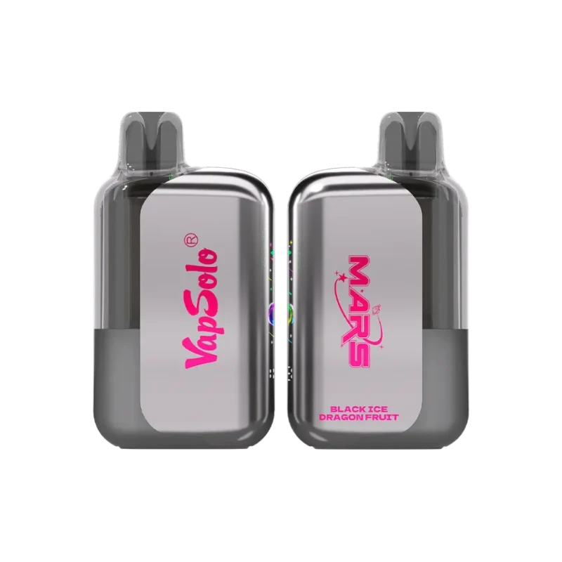 Vapsolo Mars 50K Disposable Vape Wholesale Blacke ice Dragon fruit