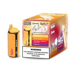 Vapsolo Quads 80000 Vanilla Cola Lemon Peach Strawberry raspberry cherry ice Grape ice