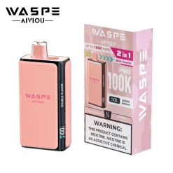 Waspe Aiviou 100K PRO 2w1 Slide Control Vape Cherry Cola & Blueberry Ice