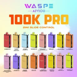Waspe Aiviou 100K Pro Disposable Vape Wholesale (4)