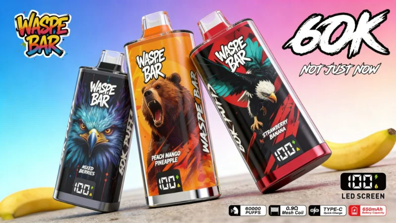 Waspe Bar 60K Puffs Vape Desechable 12